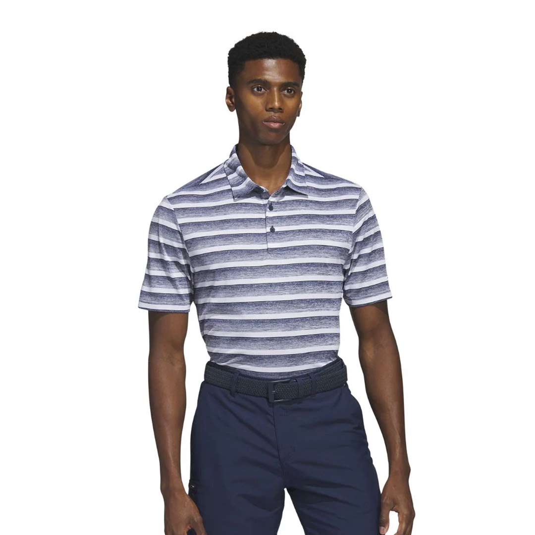 adidas - Men's Two-Color Striped Polo (HS7580) – SVP Sports