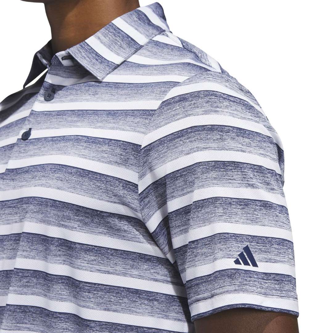 adidas - Men's Two-Color Striped Polo (HS7580) – SVP Sports