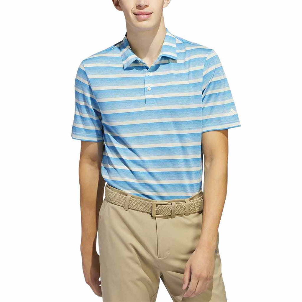 adidas - Men's Two-Color Striped Polo (IU4332)
