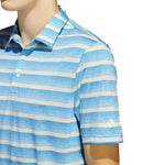 adidas - Men's Two-Color Striped Polo (IU4332)