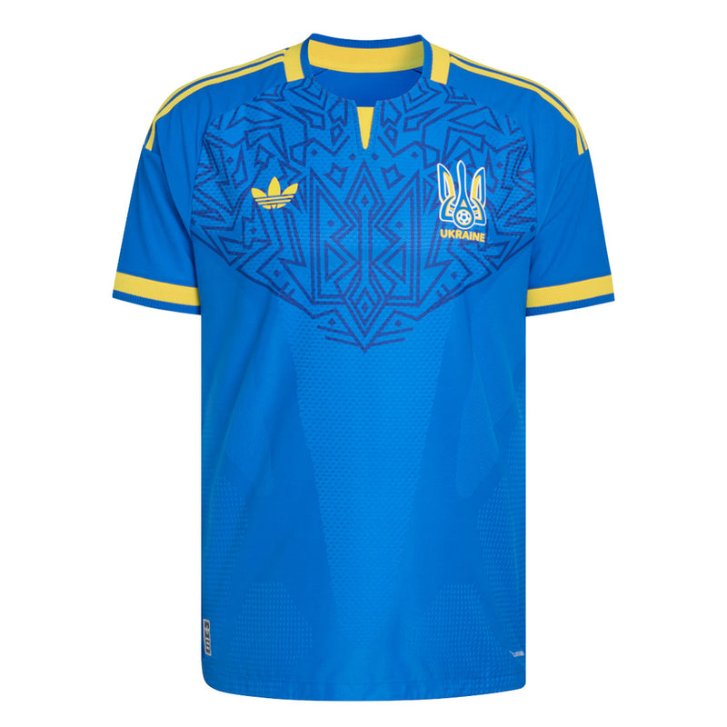 adidas - Men's Ukraine 26 Away Authentic Jersey (KC6044)