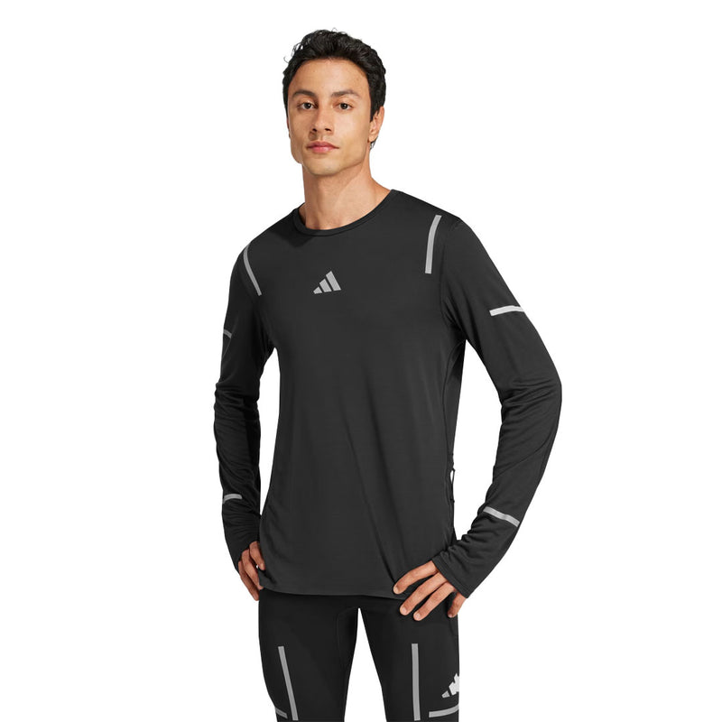 adidas - Men's Ultimate Running Reflective Long Sleeve T-Shirt (JD7801)