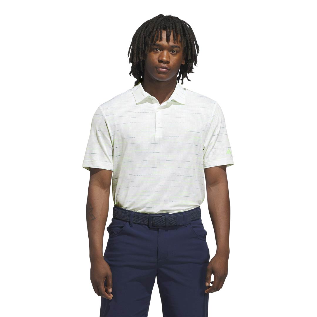 adidas - Men's Ultimate365 Mesh Glimmer Print Polo (JL5275) – SVP