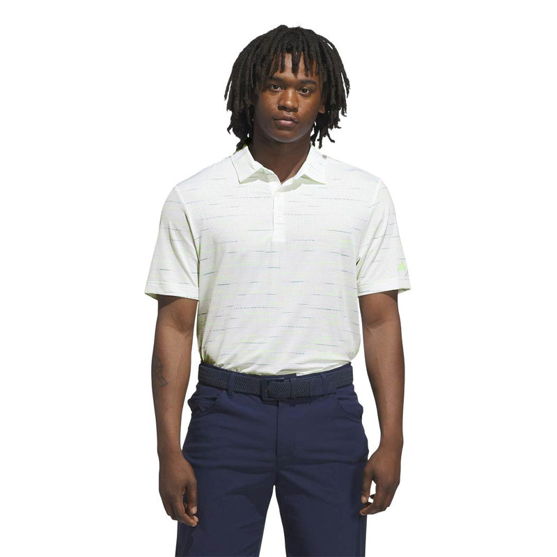 adidas - Men's Ultimate365 Mesh Glimmer Print Polo (JL5275)