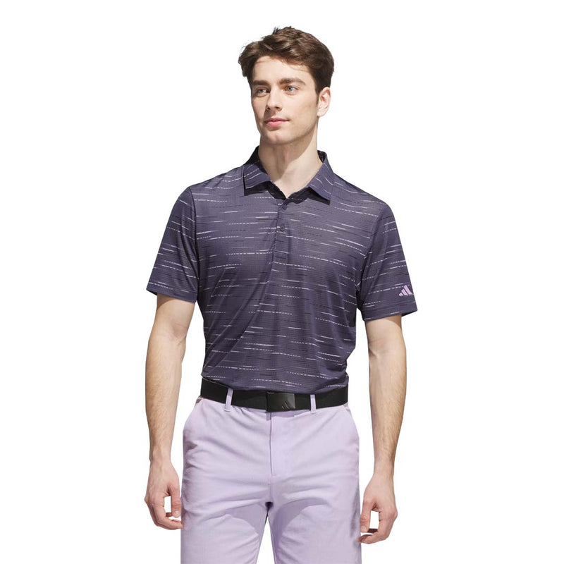 adidas - Men's Ultimate365 Mesh Glimmer Print Polo (JL5280)