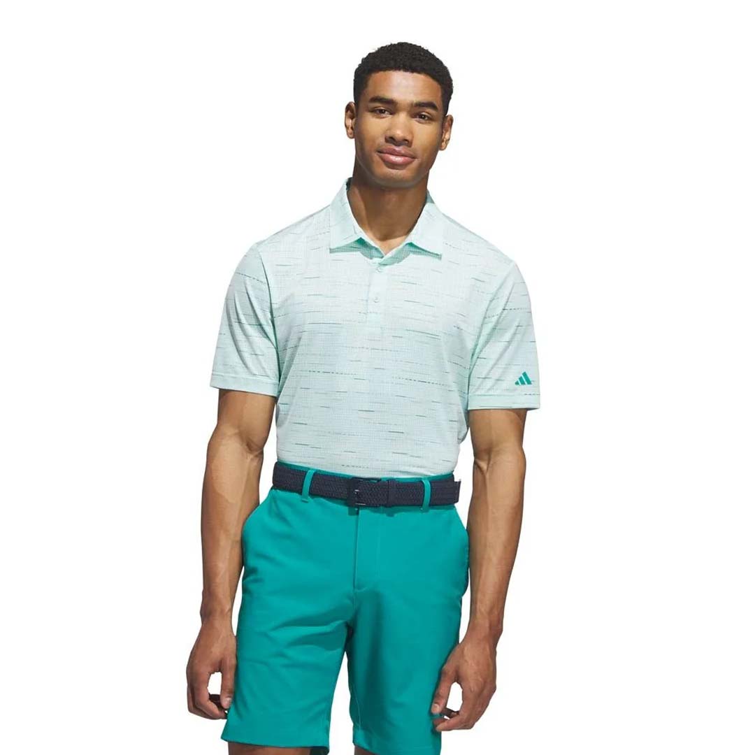adidas - Men's Ultimate365 Mesh Glimmer Print Polo (JX8905) – SVP