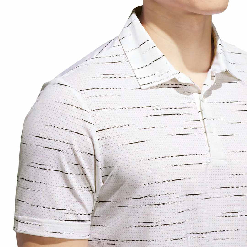 adidas - Men's Ultimate365 Mesh Glimmer Print Polo (KA7905)