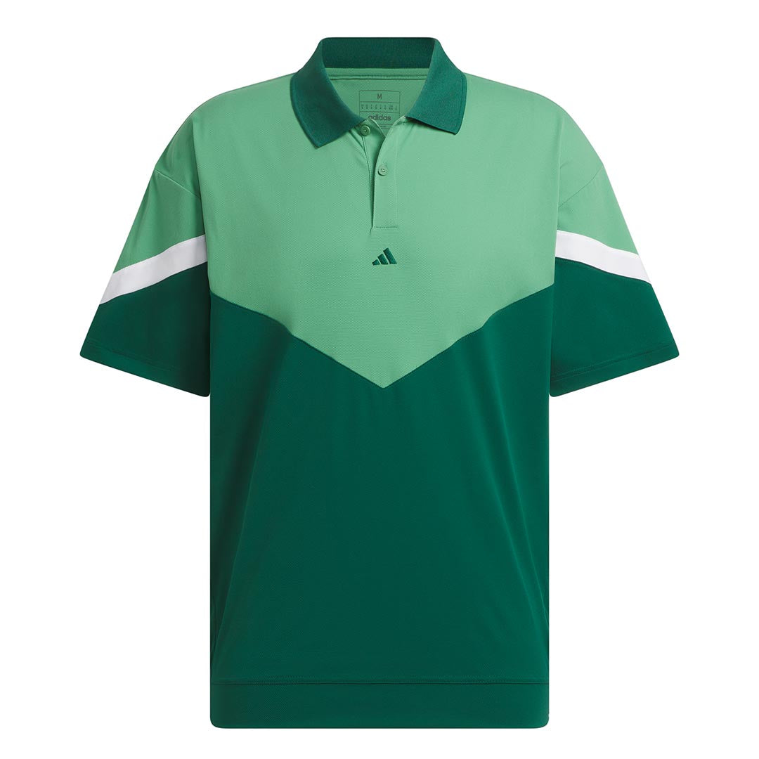 Adidas Men s Ultimate365 Sport Polo IW1426 Grn Wht L