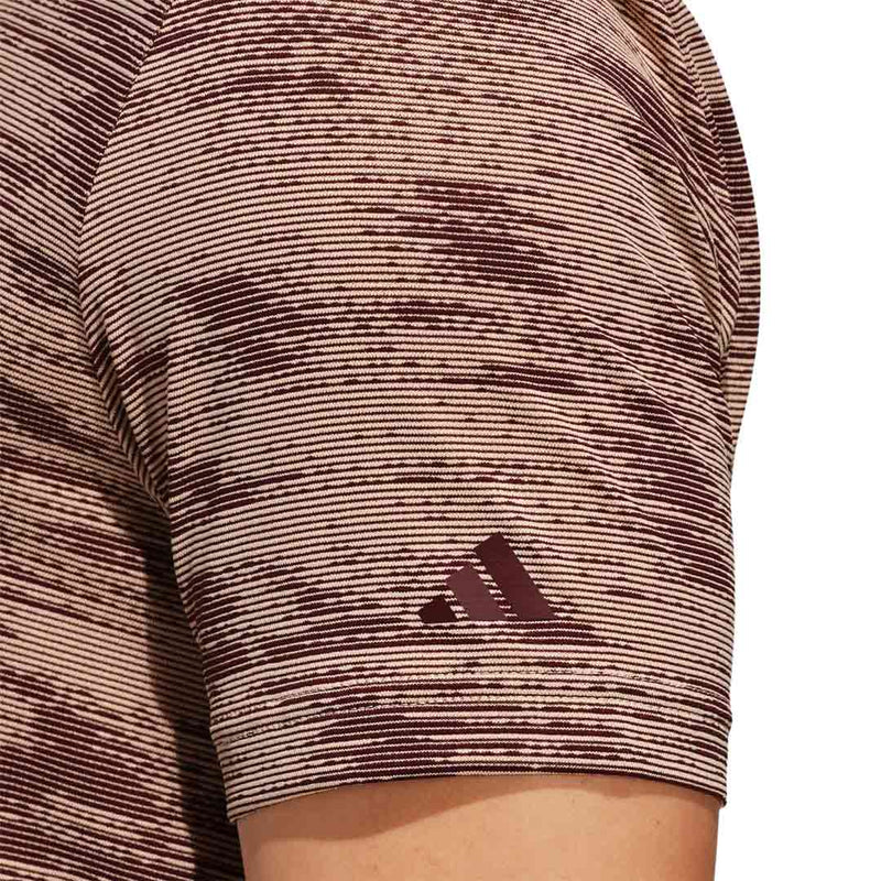 adidas - Men's Ultimate365 Textured Stripe Polo (JJ1731)