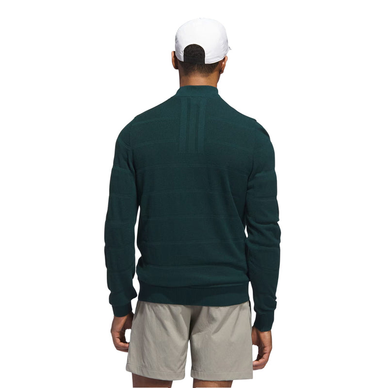 adidas - Men's Ultimate365 Tour Wind Knit  1/4 Zip Pullover Sweater (JL5387)