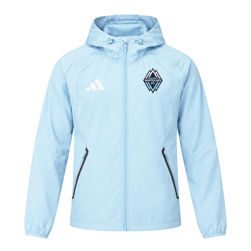 adidas - Men's Vancouver Whitecaps FC Full Zip Windbreaker Jacket (JZ2842)
