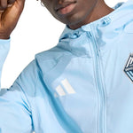 adidas - Men's Vancouver Whitecaps FC Full Zip Windbreaker Jacket (JZ2842)