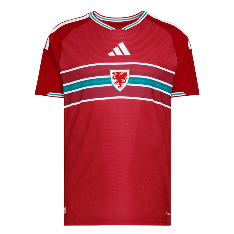 adidas - Men's Wales 26 Home Authentic Jersey (KC2959)