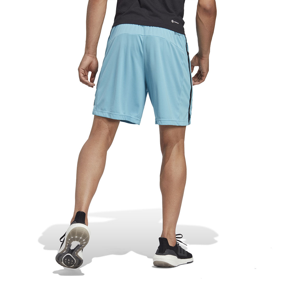 Adidas Men s Workout Base Shorts IB7894 Aqua Blk M
