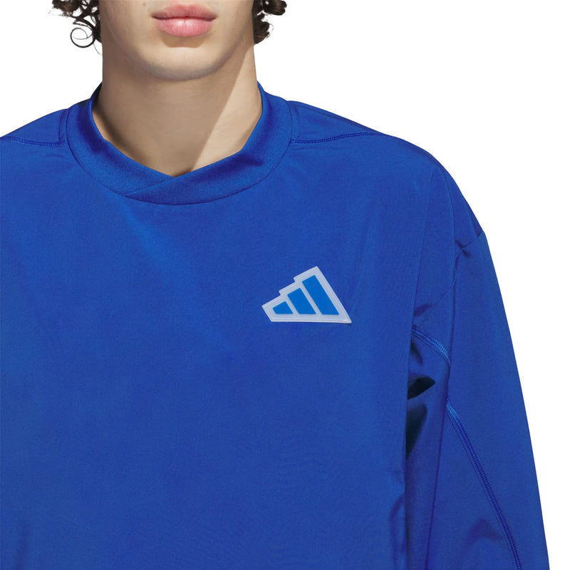 adidas - Men's Woven Pullover Crew Sweatshirt (JN9333)