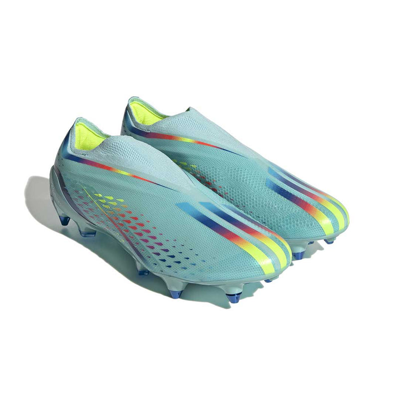 adidas - Chaussures à crampons X Speedportal+ pour terrain souple pour hommes (GW8420) 