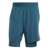 adidas - Short d'entraînement Yoga Premium deux-en-un pour hommes (IM1736)