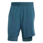 adidas - Short d'entraînement Yoga Premium deux-en-un pour hommes (IM1736)