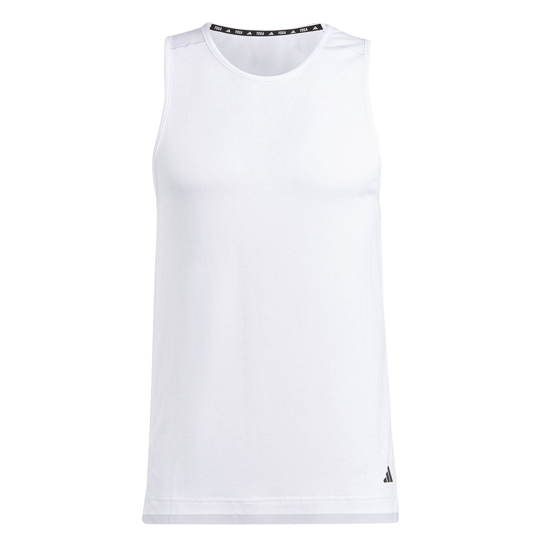 White adidas tank top mens sales