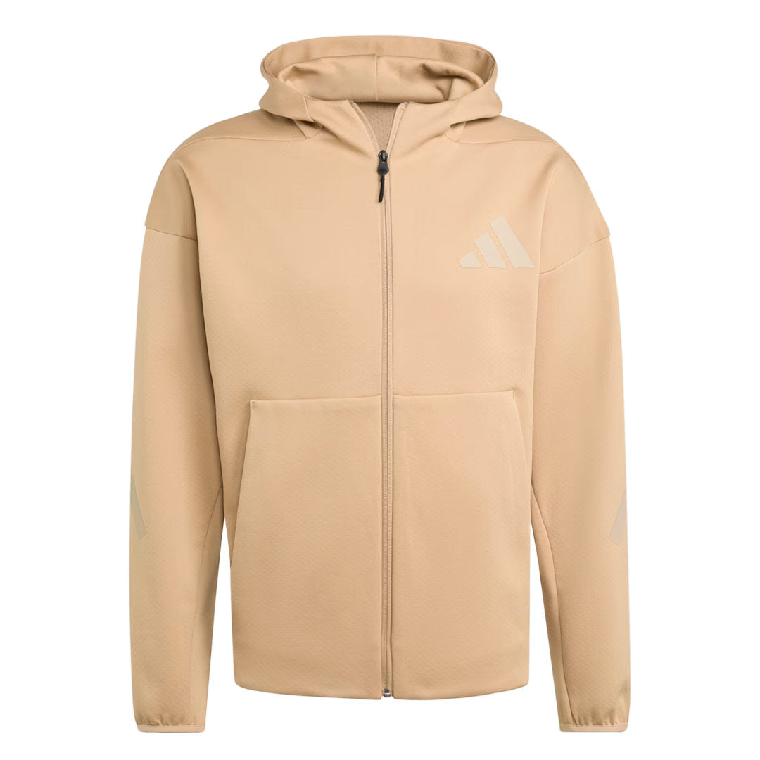 adidas ベージュ ジップアップジャケット adidas（アディダス） adidas Track Top - Beige トラックトップス