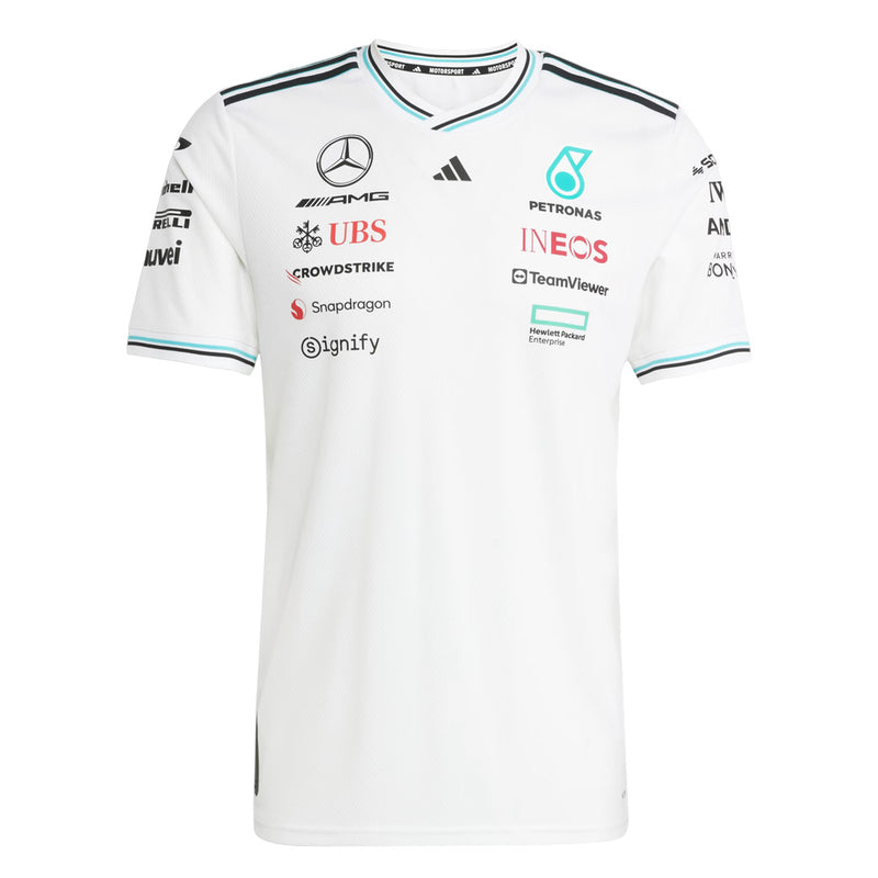 adidas - Men's adidas x Mercedes - AMG Petronas Formula One Team Authentic Driver Jersey (JX5795)