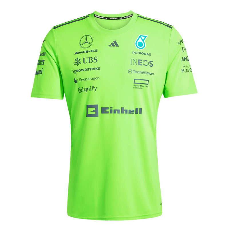 adidas - Men's adidas x Mercedes - AMG Petronas Formula One Team Set Up T-Shirt (JZ7402)