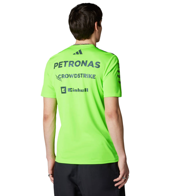 adidas - Men's adidas x Mercedes - AMG Petronas Formula One Team Set Up T-Shirt (JZ7402)