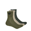 adidas - Men's Mid Cut 3 Pack Crew Socks (JV8594)