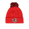 adidas - Bonnet à pompon en tricot à revers des Sénateurs d'Ottawa (IP7408) 