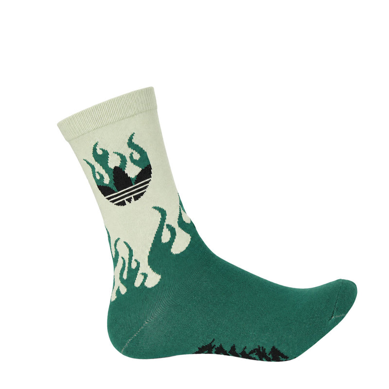 adidas - Unisex 2 Pack Flames Crew Socks (IR6455)