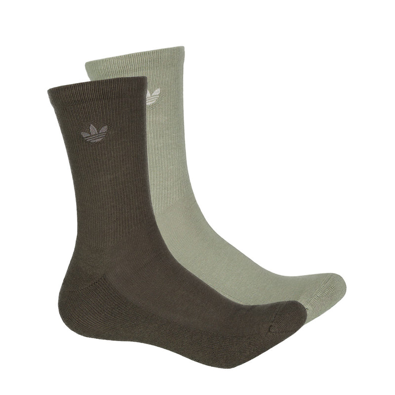 adidas - Unisex 2 Pack Two Toned Crew Socks (JV6045)
