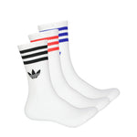 adidas - Unisex 3 Pack 3-Stripes Crew Socks (JV7404)