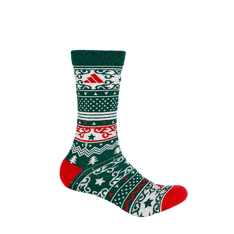 adidas - Unisex 3 Pack Christmas Graphic Crew Socks (JX9073)