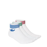 adidas - Unisex 3 Pack Island Club Trefoil Ankle Socks (JI9489)