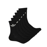 adidas - Unisex 6 Pack Trefoil Cushion Crew Socks (IJ5618)