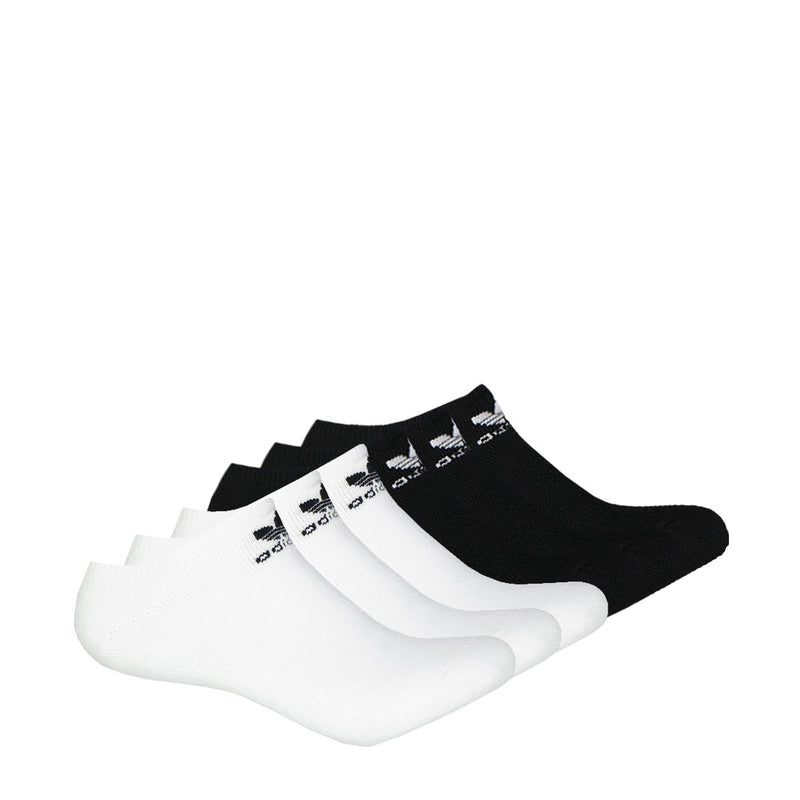 adidas - Unisex 6 Pack Trefoil No Show Socks (BH6435)