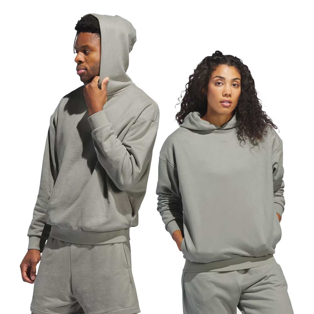 adidas - Unisex Basketball Sueded Hoodie (IN7707)