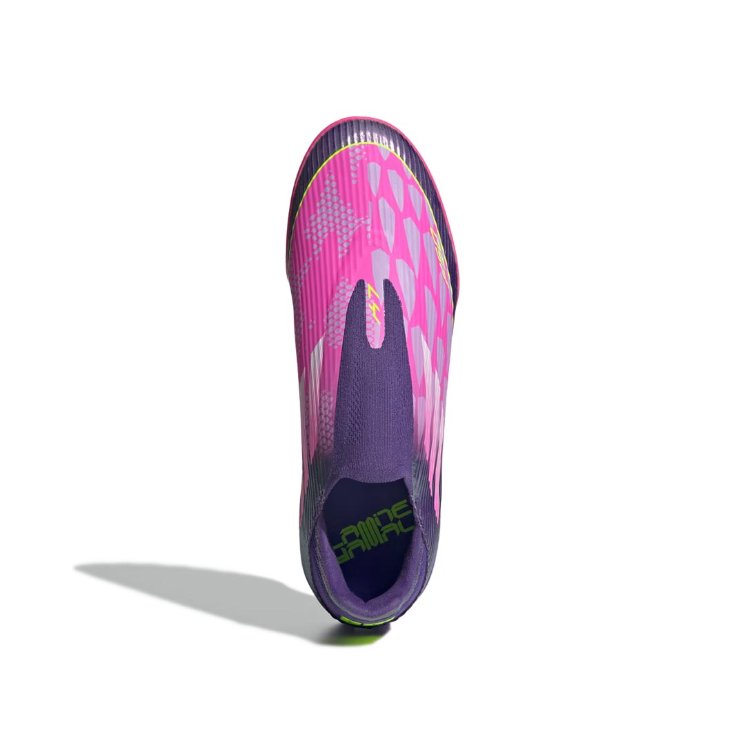 adidas - Unisex F50 League Lamine Yamal Laceless Turf Soccer Shoes