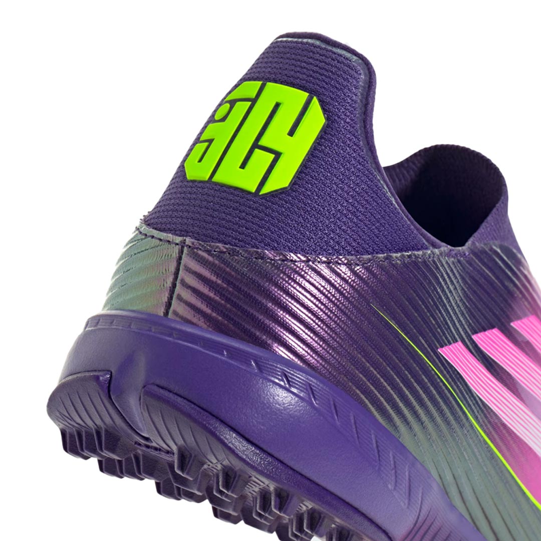 adidas - Unisex F50 League Lamine Yamal Laceless Turf Soccer Shoes