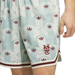 adidas - Unisex Hoop York City Allover Print Shorts (JC5973)