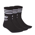 adidas - Unisex Mid Cut 3 Pack Crew Socks (GD3576-A)