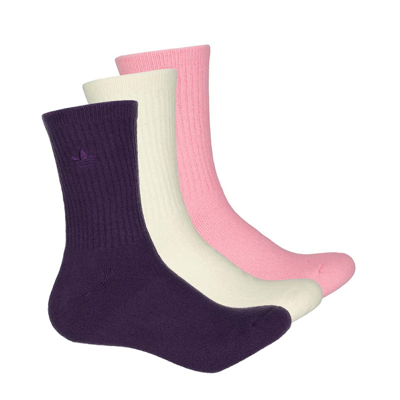 adidas - Unisex Originals Comfort 3 Pack Crew Socks (JK5430)