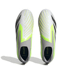 adidas - Chaussures de football unisexes Predator Accuracy+ pour terrain ferme (GZ2604) 