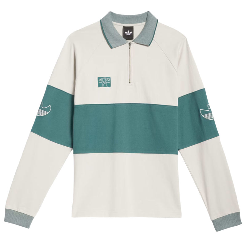 adidas - Unisex Shmoofoil Heavyweight Rugby Long Sleeve Polo (JW5201)