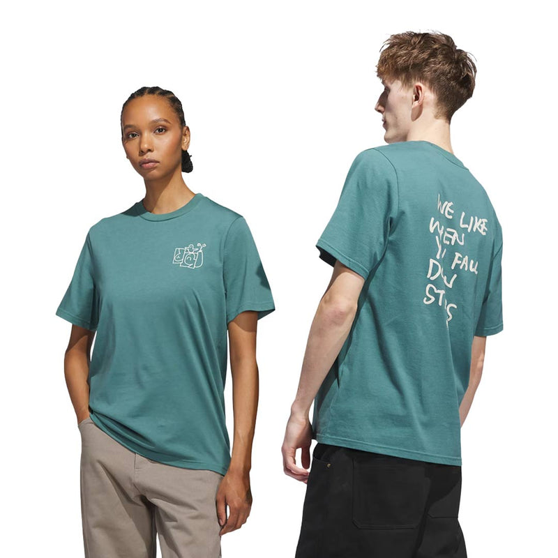 adidas - Unisex Shmoofoil Stairs T-Shirt (JX5452)