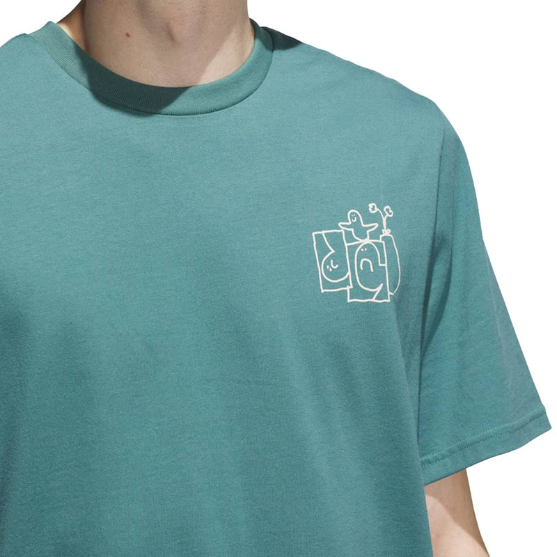 adidas - Unisex Shmoofoil Stairs T-Shirt (JX5452)