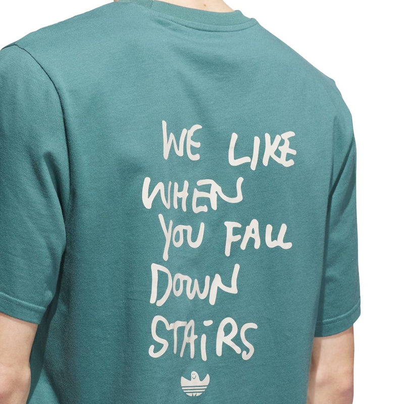 adidas - Unisex Shmoofoil Stairs T-Shirt (JX5452)