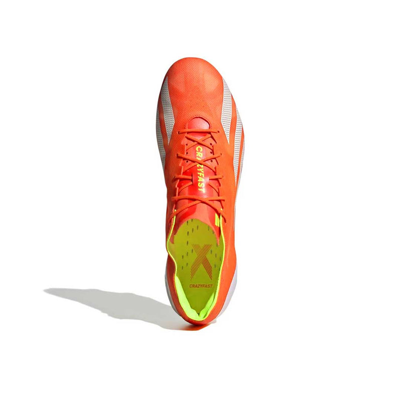 adidas - Chaussures de football unisexes X Crazyfast pour terrain sec (IE2416)