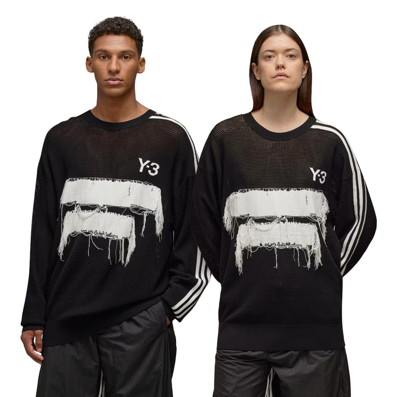 adidas - Unisex adidas x Y-3 Graphic Knit Crew Sweater (JN4873)