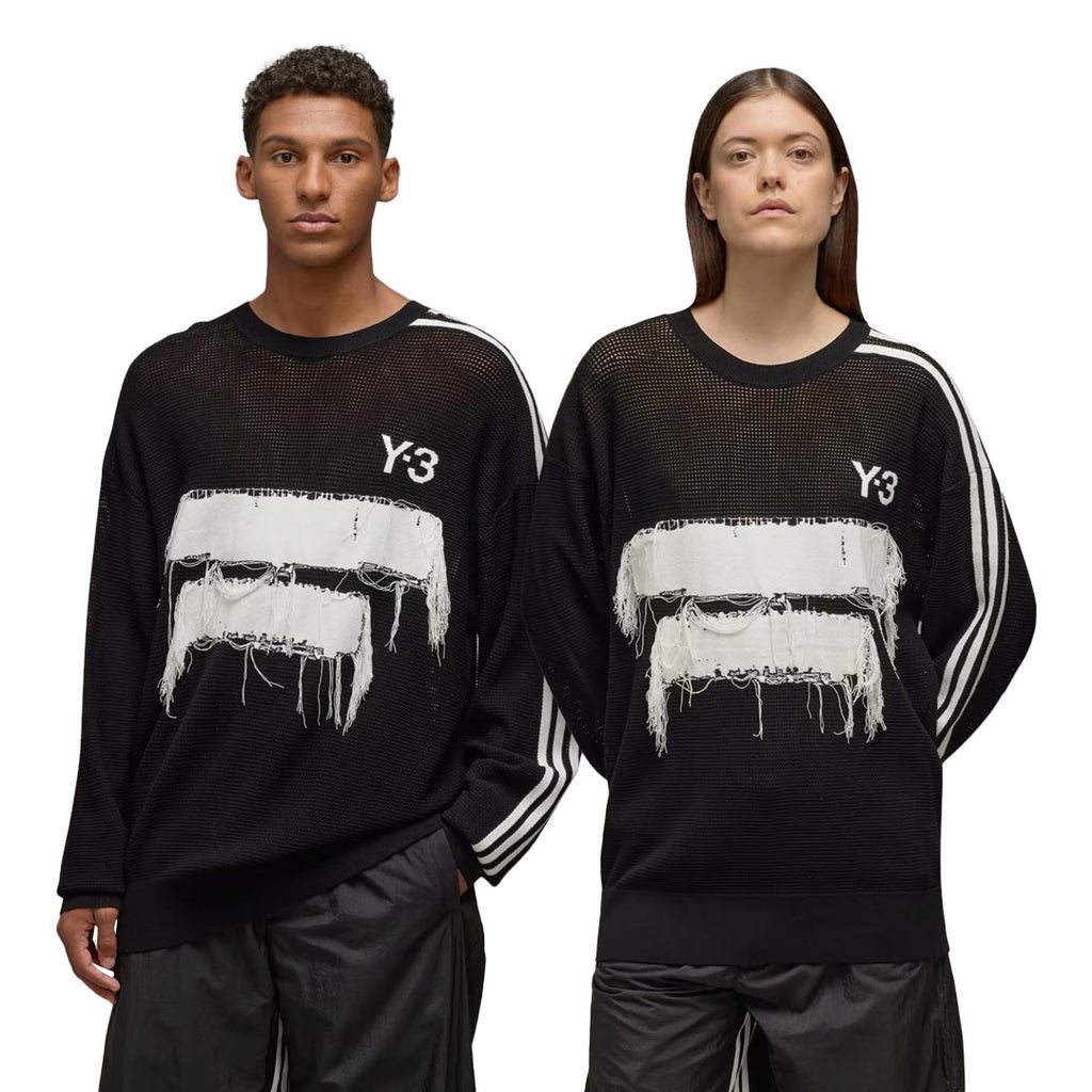 adidas - Unisex adidas x Y-3 Graphic Knit Crew Sweater (JN4873)